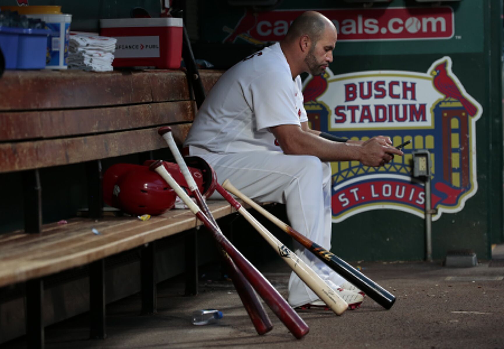 Cardinals, Brewers at Busch